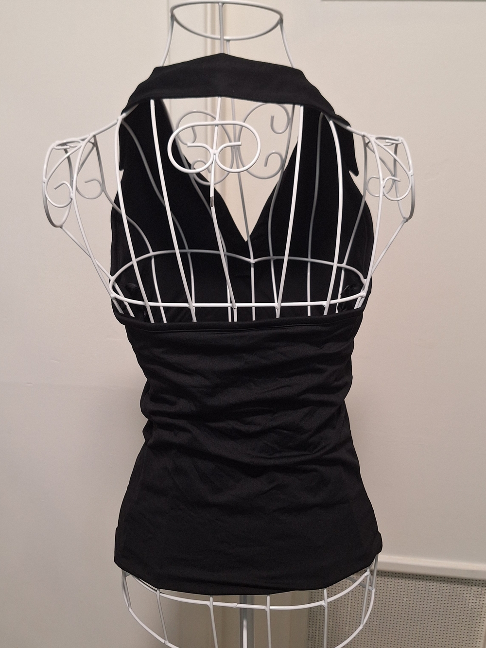 The Limited Stretch Black Women's Halter Top S - Picture 3 of 7
